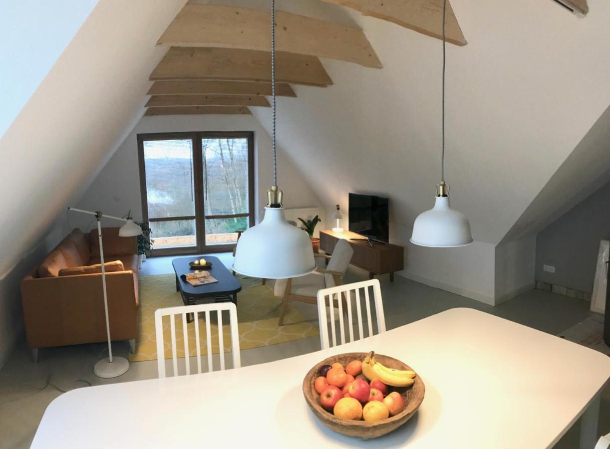 Moorblick! Grosse Dachwohnung Mit Kamin Und Sauna Leck Eksteriør billede