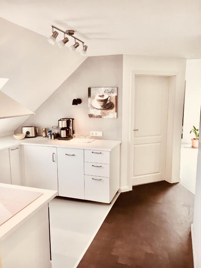 Moorblick! Grosse Dachwohnung Mit Kamin Und Sauna Leck Eksteriør billede