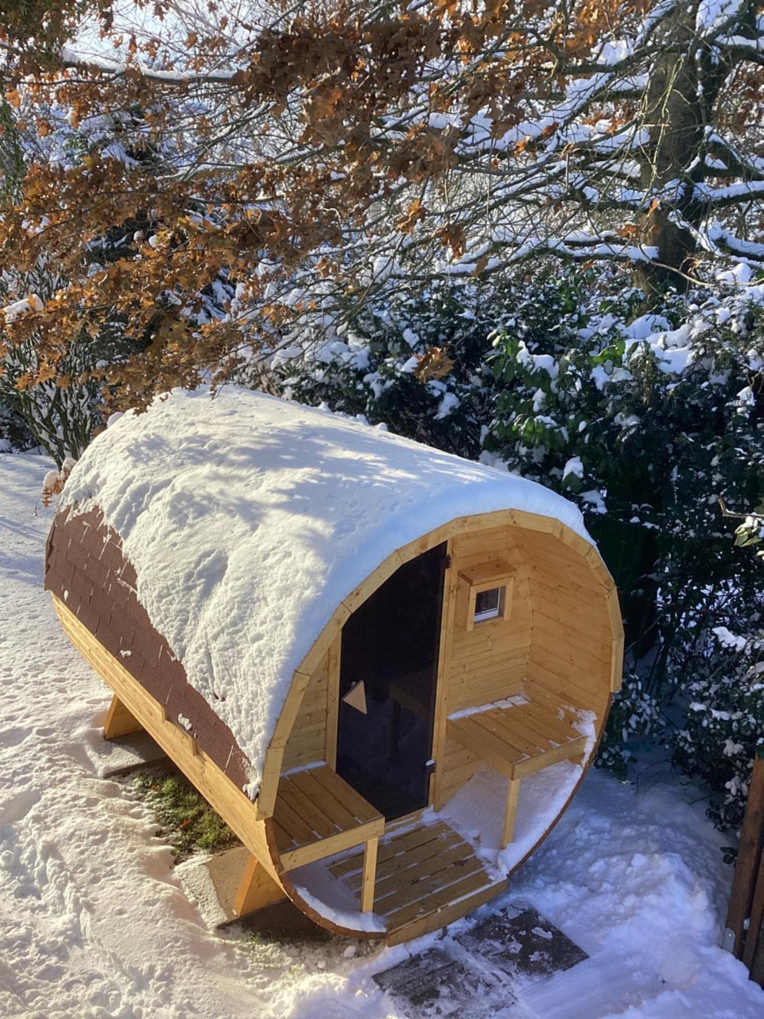 Moorblick! Grosse Dachwohnung Mit Kamin Und Sauna Leck Eksteriør billede